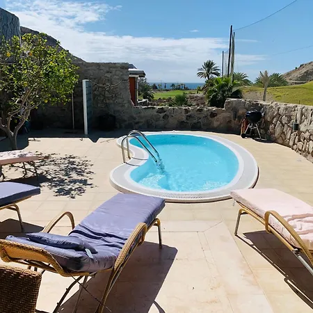 Zen Villa Anfi Tauro Golf With Private Heated Pool Mogán Exterior photo